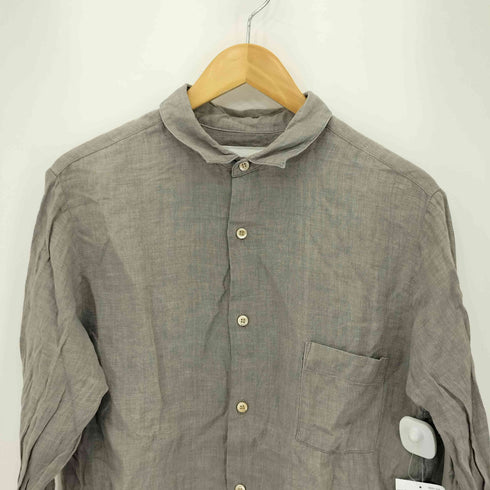 ネストローブコンフェクト nest Robe CONFECT リネンレギュラーカラーシャツ メンズ JPN:4